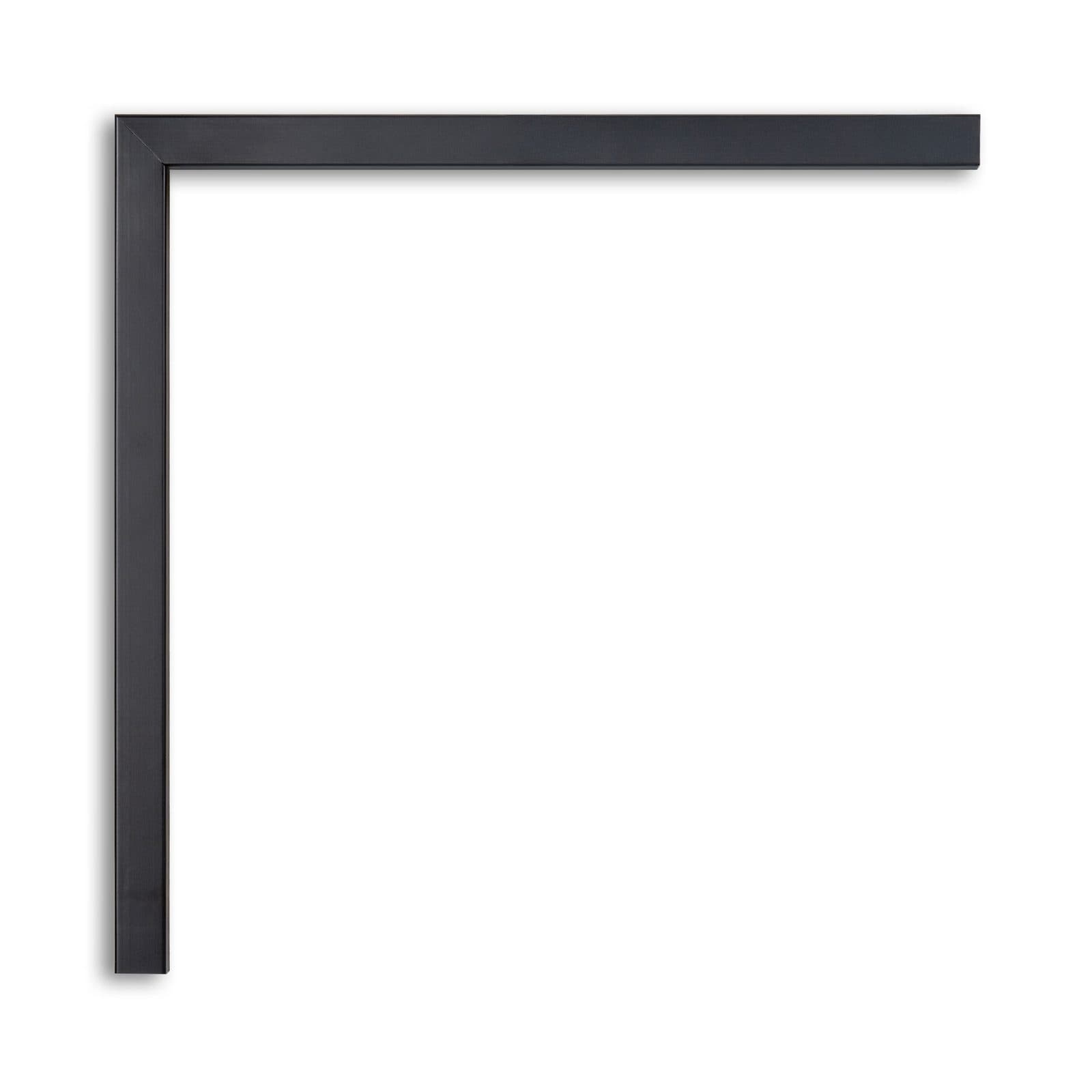 1.5cm Smooth Black, corner sample