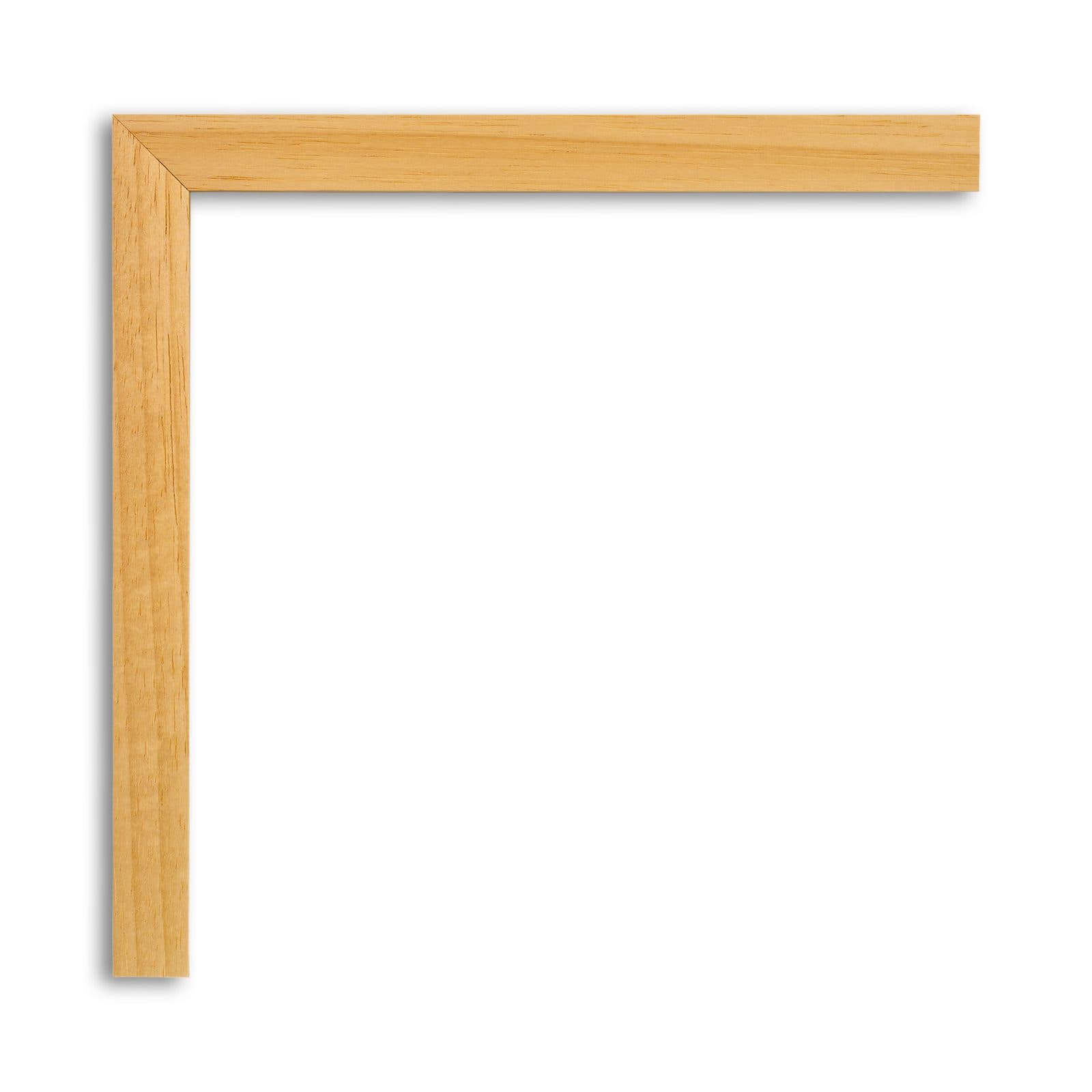 2.2cm Natural Pine, corner sample