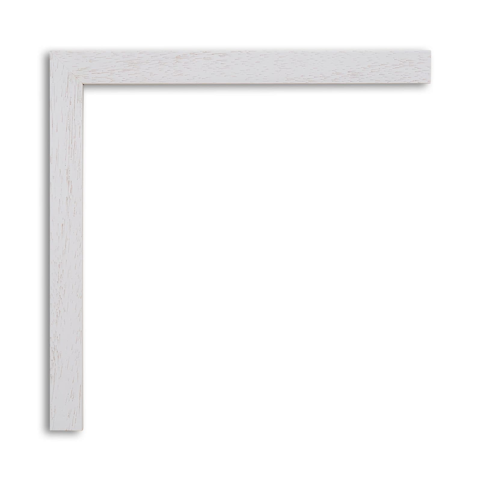 2.2cm Wood Grain White, corner sample